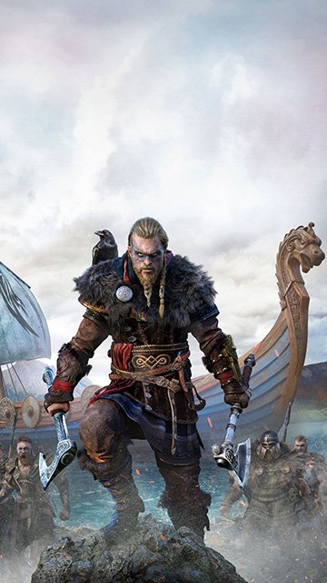 Assassins Creed Valhalla Viking Raider HD Mobile Wallpapers ...